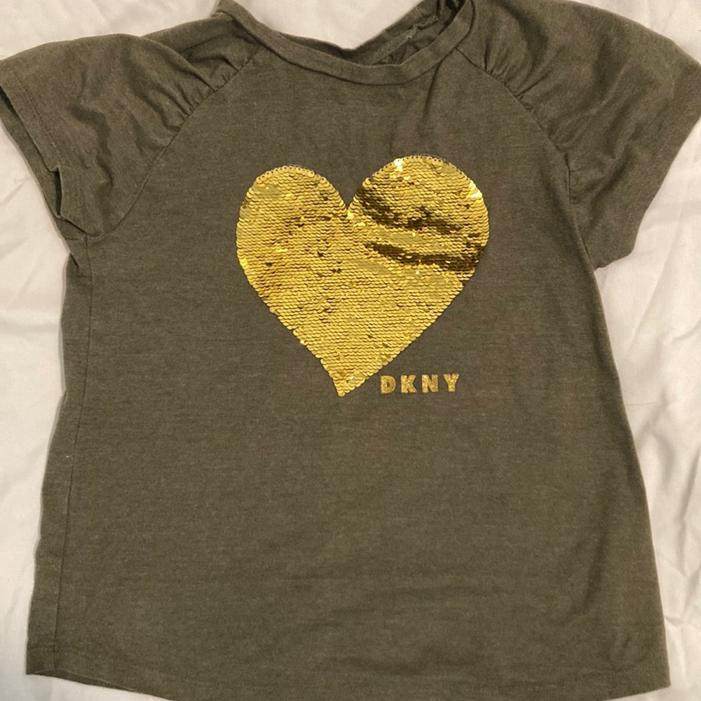 DKNY large (12) girls tee shirt